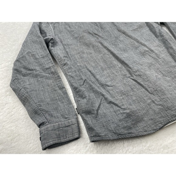 Kuhl Long Sleeve Shirt Mens XL Gray Button Up‎ Lightweight Hiking Outdoor - Picture 12 of 13